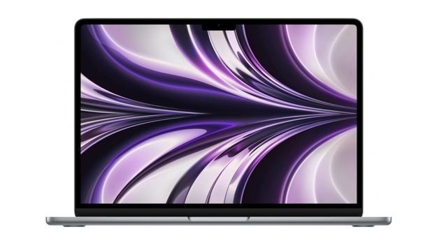 MacBook Air 13" (M2, 8C CPU/8C GPU, 2022), 16 ГБ, 256 ГБ SSD, серый космос