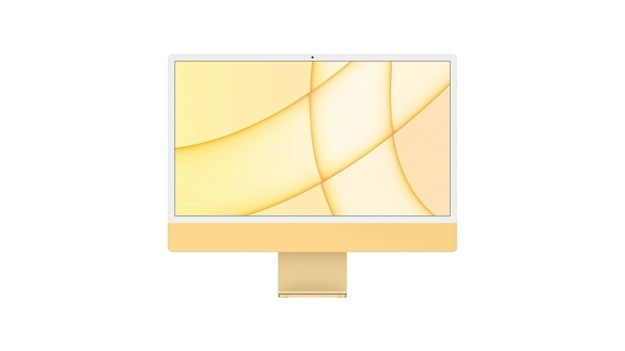 iMac 24" Retina 4,5K, M1 (8C CPU, 8C GPU), 16 ГБ, 256 ГБ SSD, желтый